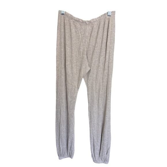 eberyjey ribbed pajama pant in oatmeal - XS - Picture 2 of 6